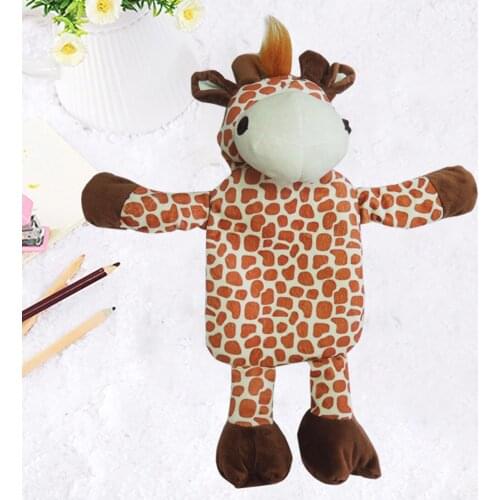 Hot Water Bottle with Cute Cartoon Plush Soft Animal Shape Covers Hand Warmer Winter Supplies SCIE999