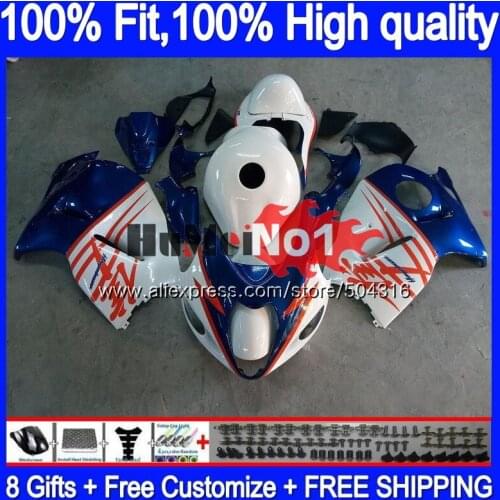 Injection For SUZUKI Hayabusa GSXR 1300 2008 2009 10 11 12 29MC.165 GSXR-1300 GSXR1300 08 09 2010 2011 2012 White Black Fairing