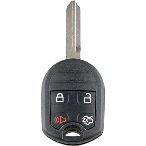 Car Smart Remote Key 4 Buttons Car Key Fob Fit for 2010 2011 2012 2013 2014 Ford Mustang 315Mhz Cwtwb1U793