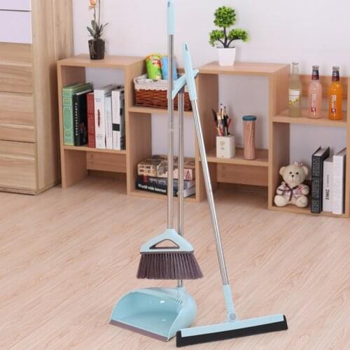 Dust Brush Broom Dustpan Foldable Floor Sweeper Household Cleaner Hand Squeegee Garbage Collector Scoop Home Cleaning Tools Set