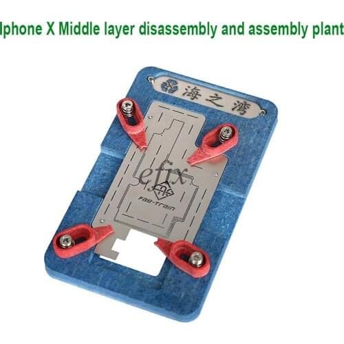 1pcs Logic Board BGA Repair Tools for iPhone X Planting Tin Fixture Motherboard IC Chip Ball Soldering Net