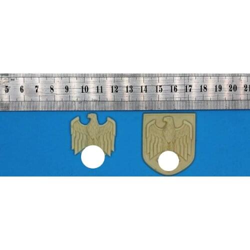 Resin building logo 1:35 sand table model