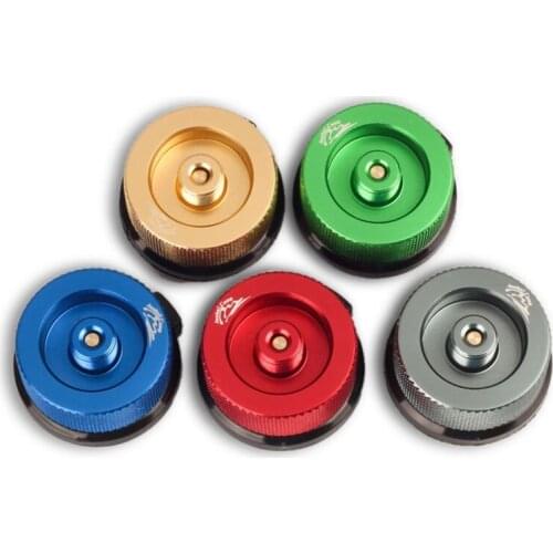 Outdoor Camping Stove Aluminum Alloy Adapter Split Type Furnace Converter Small Gas Tank Adapter Camp Burner Accessories Parts