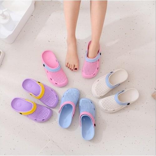 Sandals for Women Men Breathable Beach Shoes Fashion Garden Clog Aqua Shoes Trekking Wading Size 36-45