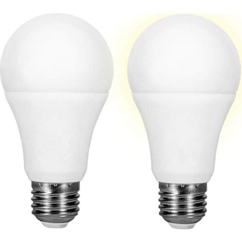 E27 Dusk To Down Sensor Lamp E27/B22 Smart Lighting Sensor Led Bulb 10w/15w Automatic On / Off Night Light for Indoor/Outdoor