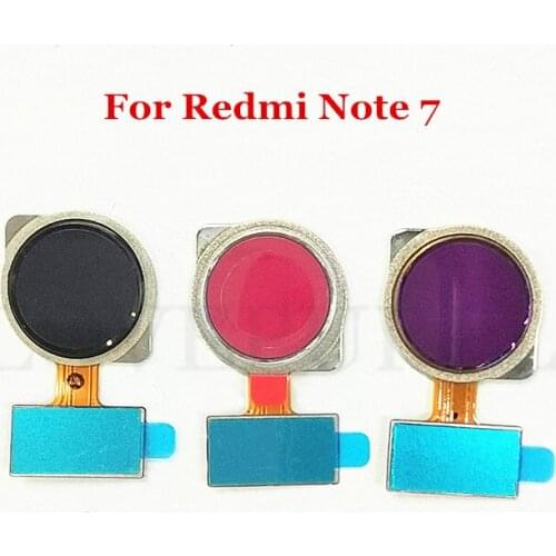 10x For Xiaomi Redmi Note 7 Fingerprint Sensor Scanner Touch ID Home Button Return Flex Cable Ribbon