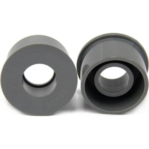 16mm 20mm 25mm 32mm 40mm 50mm Gray PVC Bushing Reducer Union Pipe Fitting Adapter Water Connector For Garden Irrigation