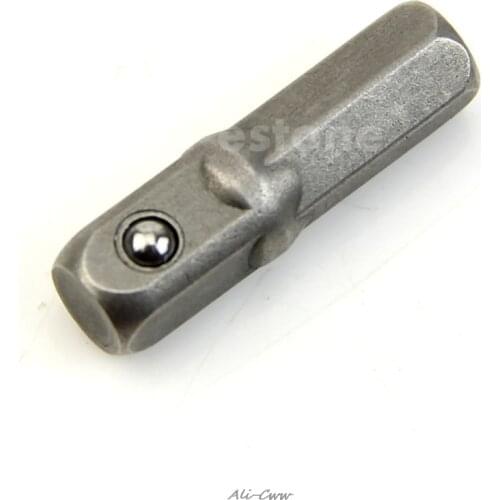 Hex Power Drill Bit Driver Socket Bar Wrench Adapter Extension 1/4" 25mm