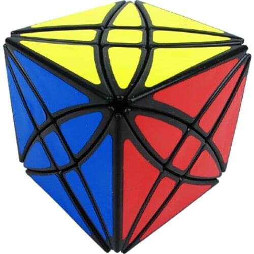 Lanlan Flower Rex Magic Cube Speed Puzzle Cubo Magico 8 Axis Hexahedron Toys for kid children Gift Idea For Children Gift adults