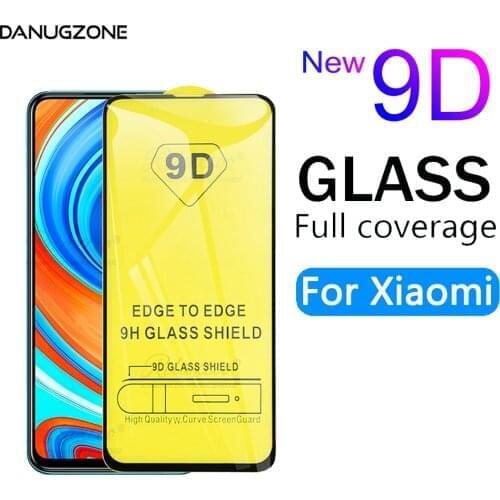 10PCS 9D Tempered Glass Full Screen Protector For Xiaomi Redmi 9 PRO Max 9S Note 8 Pro 8T 6 7 7S 10 Tempered Glass Film Cover