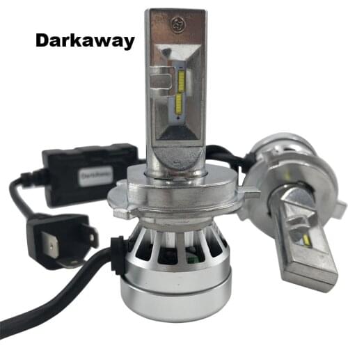 DarkAway H4 H7 LED 16000lm H1 H11 H8 HB3 HB4 H3 5202 H15 D1S Car Headlights Auto Bulb 72W Cold White 12V 2y Warranty