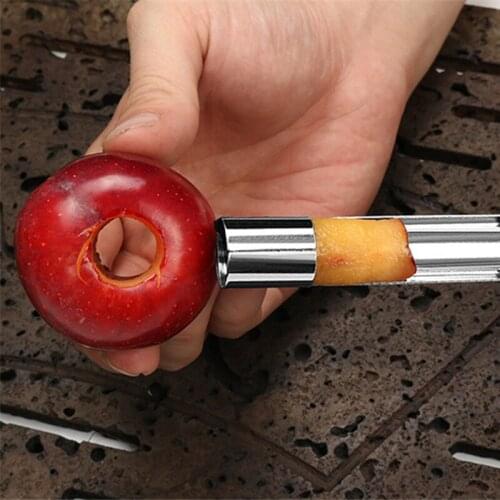 190mm(7.48'') Apple Corer Pitter Pear Bell Twist Fruit Core Seed Remover pepper Kitchen Tool Gadget Stoner Easy Remove Pit