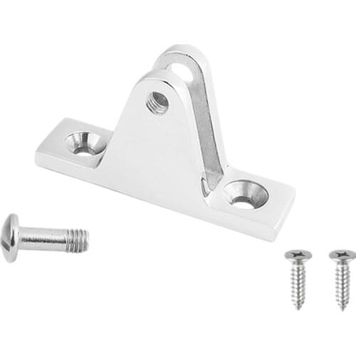 316Stainless Steel Boat Bimini Top Fitting Deck Hinge Marine Kayak Canoe Boat Cover Bimini Sprayhood Marine Hardware Accessories