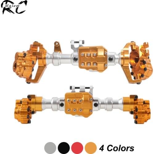 Aluminum Front Rear TRX4 Portal Axle Housing for 1/10 RC Crawler Traxxas TRX-4 Defender G500 Bronco Sport Metal Upgrade Parts