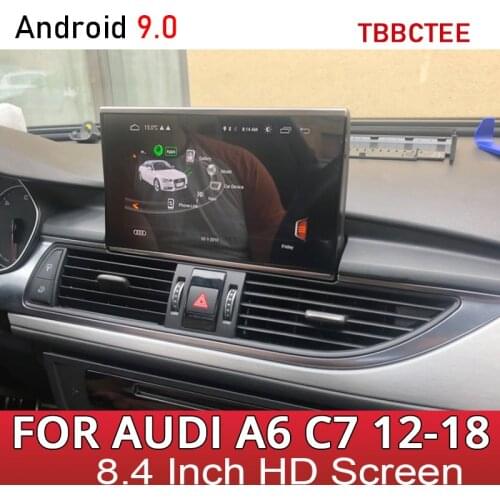 Car Multimedia Play For Audi A6 S6 C7 4G 2012~2016 2017 2018 MMI RMC 4G Android Auto Stereo Radio GPS Navigation Touch Screen