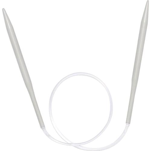 LMDZ 60cm 9 Size Aluminum Circular Knitting Ring Sweater Needle PP Tube Line Circular Knitting Needlework DIY Knitted Tool