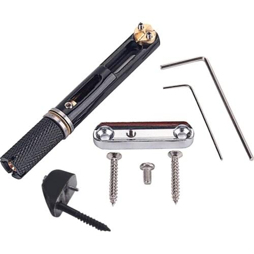 Lovoski 5x 5 String Bass Bridge Headless Bass Guitar Replacement Accessory