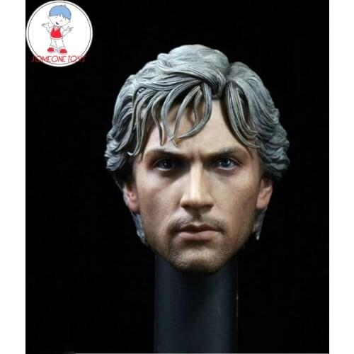 1/6 Scale Aaron Johnson Head Sculpt for Hot Toys Male Figure Body