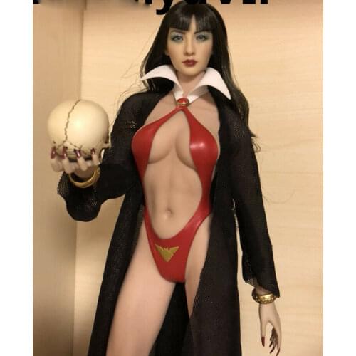 1:6 Scale [Only 1/6 black coat] For 12" Female Figure Doll