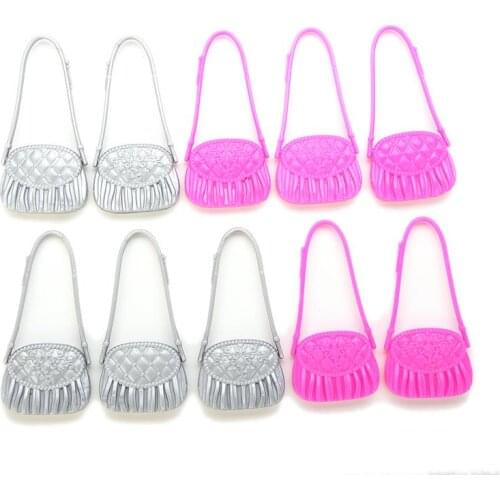 10 Pcs/lot Cute Shoulder Bags Babydoll Bag Shaped Kids Toy for for dolls