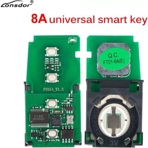 Lonsdor 8A Universal Smart Key for Toyota Lexus for K518 and KH100