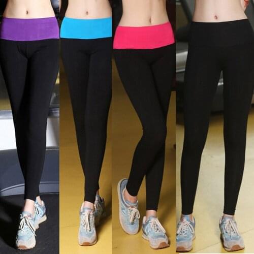 Spring Fitness Yoga Pants Womens Outdoor Sports Jogging Running Dance Training Tights Casual Gym Leggings Trousers Pilates