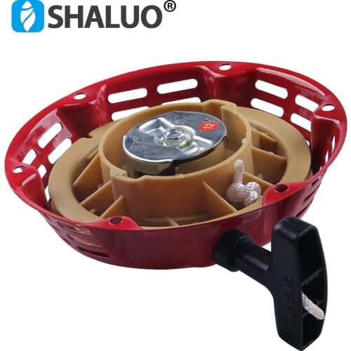 High quality 168F 170F pull recoil starter Fits honda 2kw 3kw Gasoline generator spare parts 5.5hp petrol engine pull pate