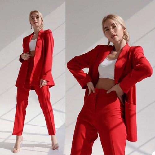 Yiwumensa Women's Trouser Suits Two