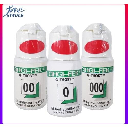 1 bottle Dental Thread Gingival Retraction Cord Disposable Knitted Cotton Gum Line Dental materials tools