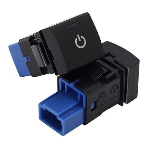 1PC Rearview mirror folding After Fog Light Driving recorder radar Front Fog Light Switch Button For Toyota Ralink 19-21