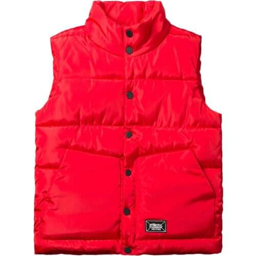 Brieuces 2018 new Men women down cotton vest autumn and winter men vest loose stand collar lovers winter vest men plus size 5XL