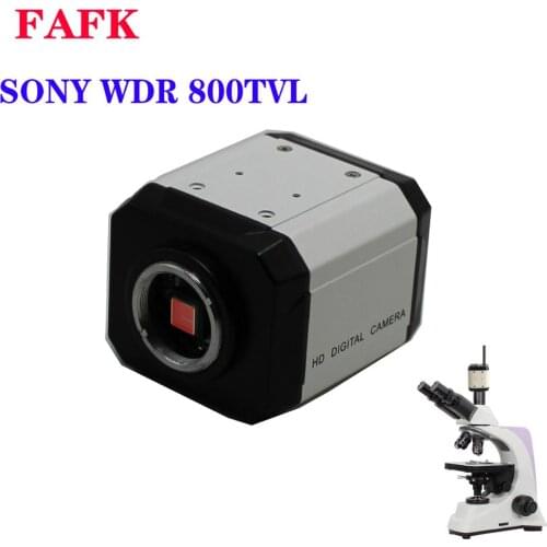 800TVL CCD color WRD camera Industrial microscope Magnifier CCTV camera PCB Medical cell magnifier camera