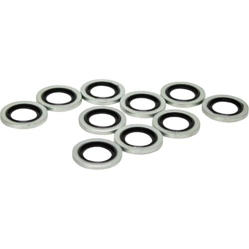 HPAT 10 pcs/lot G1/8 G1/4 Bonded Seals for PCP Air Rifle Charging Filling Hose Pump Connections