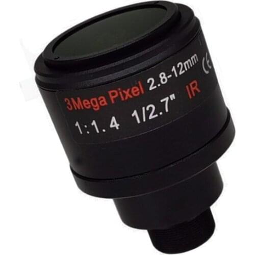 CCTV Camera 2.8-12mm Lens 3.0 MegaPixel MTV M12 x 0.5 Mount Infrared Night Vision Zoom Lens For CCTV Camera