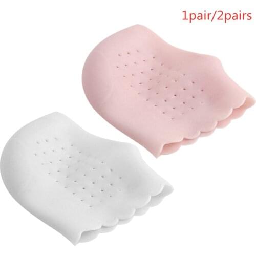 1/2Pairs Silicone Feet Care Socks Moisturizing Gel Heel Thin Socks With Hole Cracked Foot Skin Care Protectors Foot Care Tool