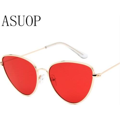 2019 new fashion ladies cat eye sunglasses classic high-end brand design mens pilot sports travel glasses UV400 sunglasses