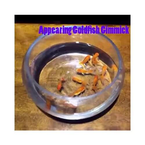 Appearing Goldfish Gimmick ( Metal ) Magic Tricks Fish Appear Magia Magician Stage Illusions Accessories Props Mentalism Fun