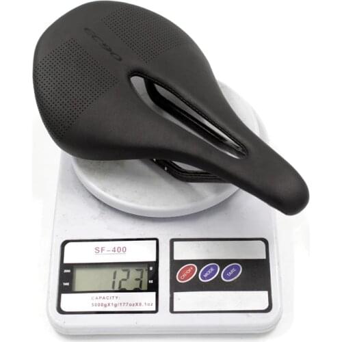 EC90 Carbon+Leather Road Bike Saddle MTB Bicycle Saddles Mountain Bike Racing Saddle PU Ultralight Breathable Soft Seat Cushion