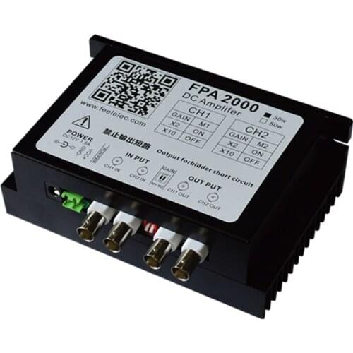 High Precision 30W 50W Signal Booster 2-channel Amplify 2 Signals Power DC Amplifier For Any Waveform Function Signal Generators