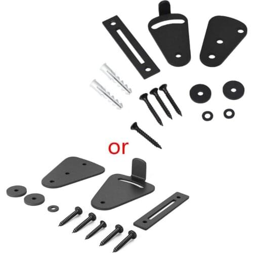 Sliding Barn Door Latch Lock Work for Pocket Doors Garage and Shed Wood Gates 85DA