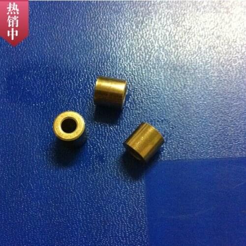 3*8*6mm Copper base powder metallurgical parts Powder Metallurgy oil bushing porous bearing Sintered copper sleeve