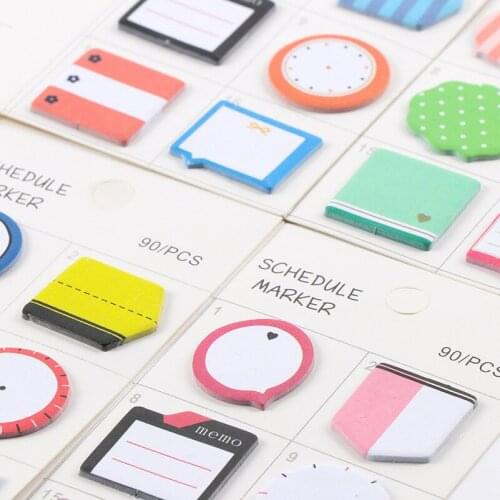 4pcs BZNVN Creative cute notes this indicator affixed to the Republic of Korea Index stickers N stickers stickers