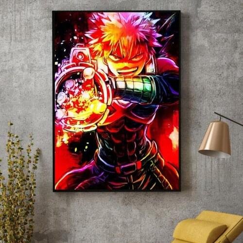Diamond Picture My Hero Academia Embroidery Home Decor Animation Role Painting Full Square Drill Cross Stitch Gift Wall Sticker