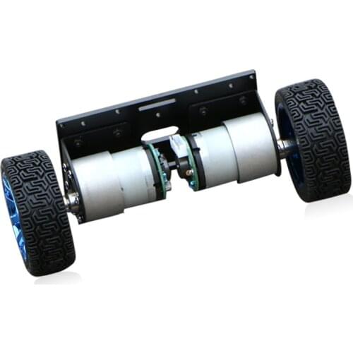 Self balancing intelligent car chassis auto balancing DIY Kit stepping version without encoder