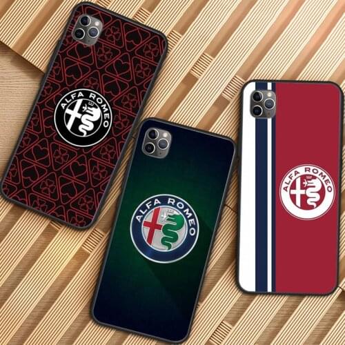 Alfa Romeo Phone Case for iPhone 11 12 mini pro XS MAX 8 7 6 6S Plus X 5S SE 2020 XR