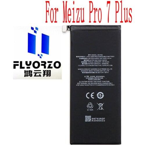 Аккумуляторы для телефонов Meizu PRO 7 Plus FLYORZO China At AliExpress