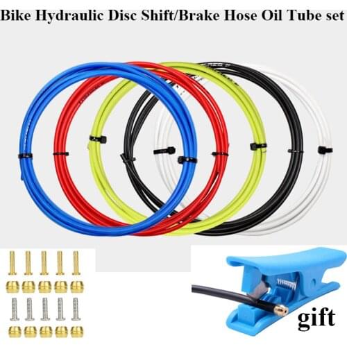 Mountain Bike Hydraulic Disc Shift Brake Hose Oil Tube Pipe 4mm 5mm MTB Bicycle Brake Hosing Cable Set Kits BH59/BH90 Connector