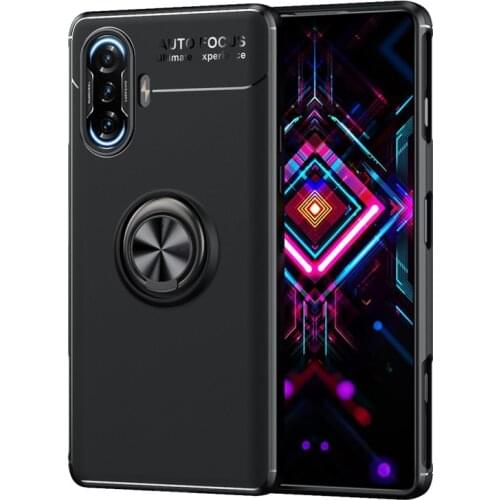 For Xiaomi Redmi K40 Gaming Case Luxury Ring Back Cover Soft ShockProof Silicone Case For Redmi K40Gaming K 40 Phone Cases