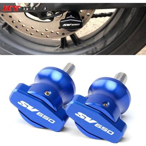 Hot Deals 8MM Motorcycle CNC Accessories Stand Screws Swingarm Spools Slider For SUZUKI SV650 SV 650 SV650X 2016 2017 2018 2019