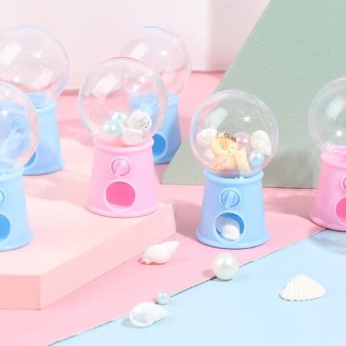 Mini Candy Machine Bubble Gumball Dispenser Coin Bank Kids Toy Chrismas Gifts